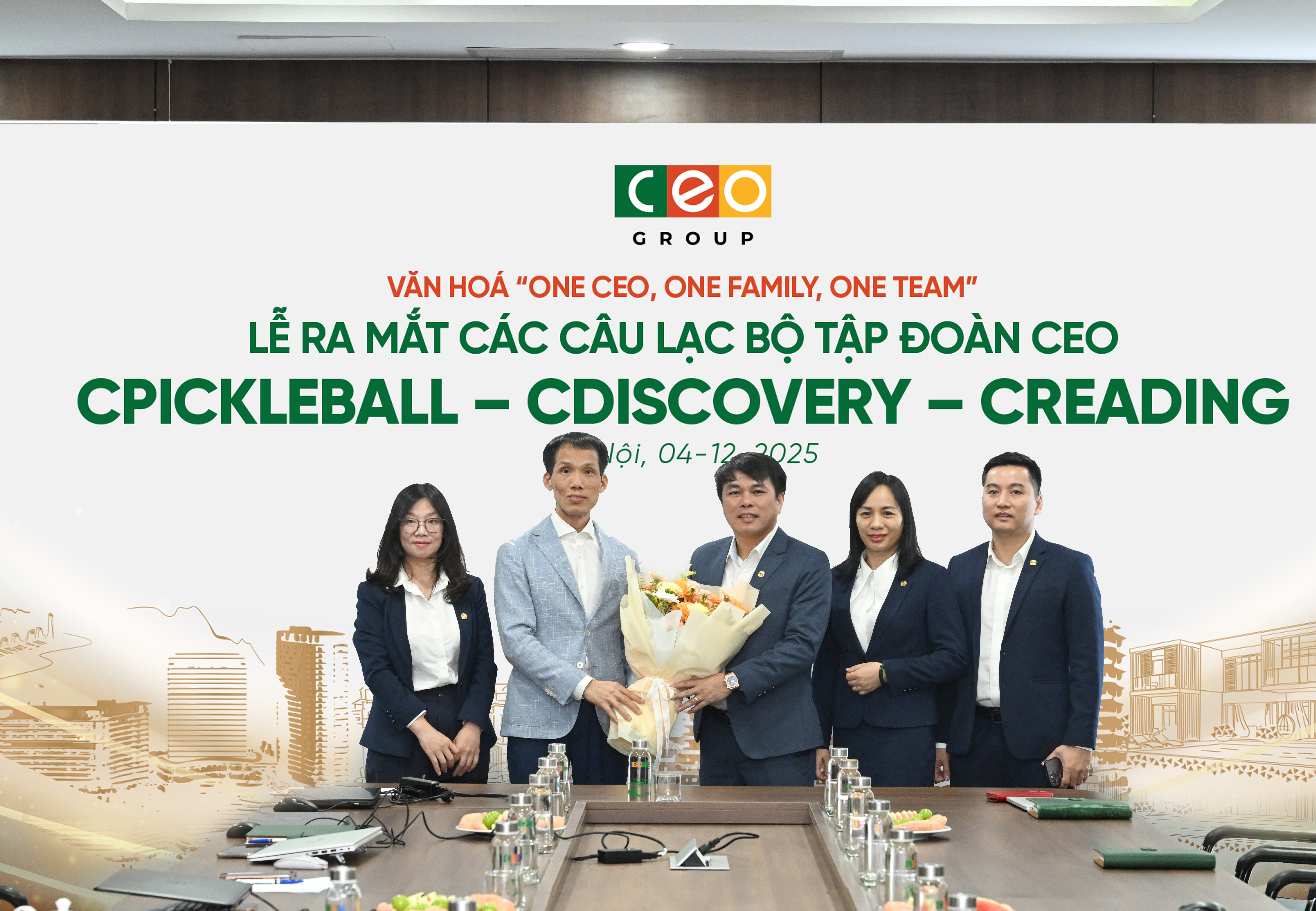 CEO GROUP CHÍNH THỨC RA MẮT 3 CÂU LẠC BỘ: CPICKLEBALL – CDISCOVERY – CREADING DÀNH CHO CÁN BỘ NHÂN VIÊN - Tập đoàn CEO